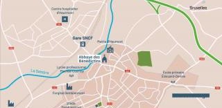 Programme monument historique - monument historique hautmont (59) - l'abbaye des b�n�dictins hautmont (59)