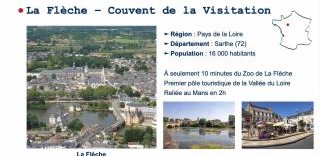 Programme monument historique - monument historique la flche - le couvent de la visitation la flche (72)
