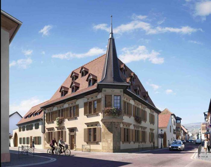 Programme monument historique - monument historique rouffach - la maison de la cavalerie rouffach (68)