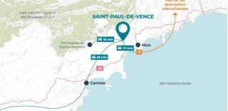 Programme nue propriété optimisée au déficit foncier - nue propriété optimisée au déficit foncier saint paul de vence - la bastide de saint paul saint paul de vence (06)
