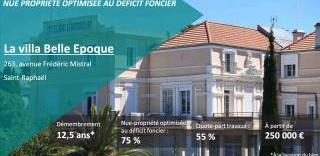 nue proprit optimise au dficit foncier saint raphal - la villa belle epoque nue propriandeacute;tandeacute; optimisandeacute;e au dandeacute;ficit foncier saint raphal (83)